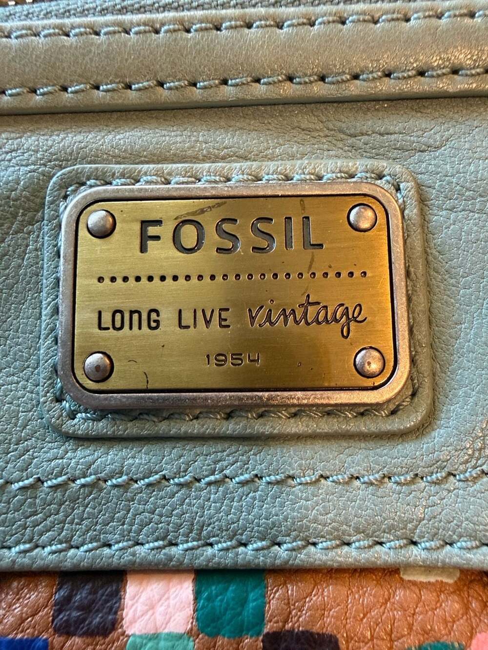 Fossil Long Live Vintage 1954 Emory Leather Bifold Wallet - Picture 5 of 5